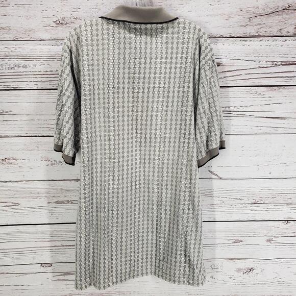 AM PLAYER Gray  100%Cotton Golf Polo Shirt Size Large - Picture 10 of 12